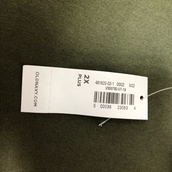 Old Navy Cotton Long Sleeve Green Pine Women’s Shirt Size 2X - Picture 9 of 15